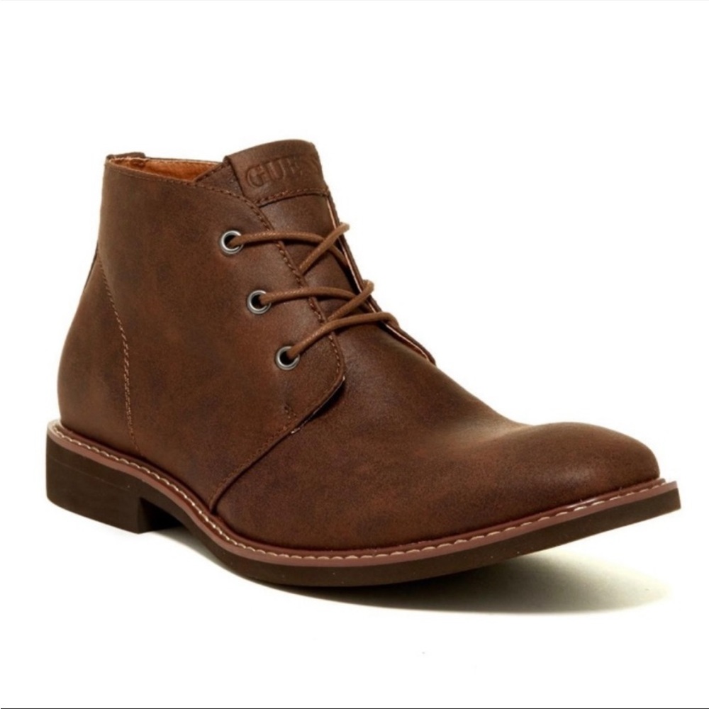 Men's Guess brand Brown Joey Chukka Boot size 9